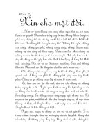 Khánh Ly - Xin cho một đời