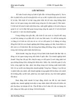 Hoàn thiện kế toán doanh thu, chi phí và xác định kết quả kinh doanh tại Chi nhánh chế tác vàng - Tổng công ty vàng AGRIBANK Việt Nam