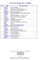 Giáo án Tuần 33-Lớp 4