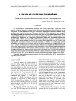 Hệ CộNG DồN “MùI” CảI TIếN TRONG TốI ƯU HóA BầY KIếN