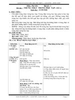 Giáo án lớp 4 tuần 2 đầy đủ