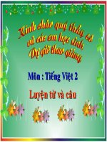 LTVC tu ngu ve cay coi