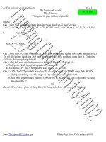 Tuyển sinh vào 10 (Đề thi thử 3)