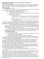 PHƯƠNG PHÁP GIÁO VIÊN BIỂU DIỄN CÁC PHƯƠNG TIỆN DẠY HỌC