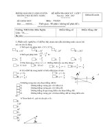 De thi hoc ky I khoi 7