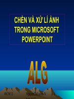 Chèn và sử lý hình ảnh trong Powerpoint