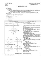 giáo án đại số 11-tiết 1-11