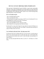 THỦ TỤC CẤP GIẤY PHÉP HOẠT ĐỘNG WEBSITE (ICP)