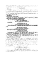 Nghệ thuật miêu tả và khắc họa tính cách nhân vật trong 