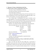 Phân tích và đánh giá hoạt động Marketing của công ty cổ phần Bánh kẹo Hải Châu