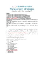  chiến lược quản lý danh mục trái phiếu 
