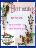 nhân số 5 chữsố với  số có 1 chữ số