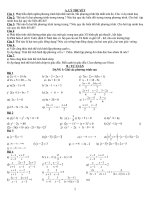 ÔN TẬP HÈ CHO HS - LỚP 8