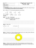 Dề thi khảo sát HSG môn toán lớp 5