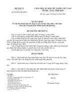 03/2007/QĐ-BNV Quy tắc ứng xử của cán bộ, công chức, viên chức...