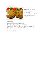 Tôm bọc khoai môn 