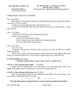 Đề thi ĐH 006 - Tư liệu địa lí phổ thông