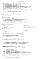 Đề thi thử DH2009 có chất lượng cao