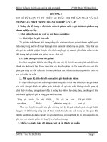 TỔ CHỨC  KẾ TOÁN  CHI PHÍ SẢN XUẤT  VÀ GIÁ THÀNH SẢN PHẨM TRONG DOANH NGHIỆP XÂY LẮP