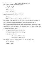 De on thi vao 10 - 2009