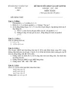 de thi vao lop 10- p2