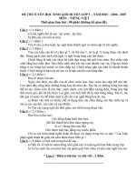 De va HD cham thi tuyen TV5