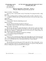 ĐỀ THI CHỌN HỌC SINH GIỎI TỈNH LỚP 9 THCS NĂM 2010-2011 MÔN GIÁO DỤC CÔNG DÂN - SỞ GIÁO DỤC VÀ ĐÀO TẠO NGHỆ AN