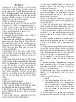 bài tập về kim loại