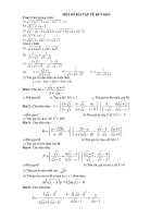 Mot so dang toan on thi len lop 10