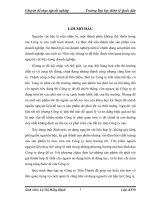 Một số giảp pháp hoàn thiện kế toán nguyên vật liệu tại Công ty TNHH Sản xuất và Thương mại Tiến Thành