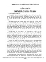 Một số vấn đề về kế toán tập hợp chí phí và tính giá thành sản phẩm đá xây dựng ở Xí nghiệp XL SXKDVL Sông Đà 201