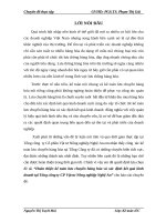 “Hoàn thiện kế toán lưu chuyển hàng hóa và xác định kết quả kinh doanh tại Tổng công ty CP Vật tư Nông nghiệp Nghệ An” 