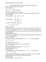 Đề tham khảo thi TN12 Toán (4)