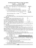 bài tập Động lực học chất điểm