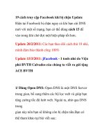 19 cách truy cập facebook khi bị chặn update  p1 