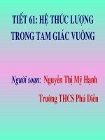 Hệ thức lượng trong tam giác
