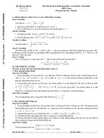 Đề thi thử Đại học - Đề 22