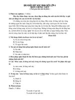 Đề T.Việt 4(đề 2)