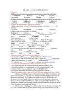 đề kiểm tra học kì 2 tiếng anh 9