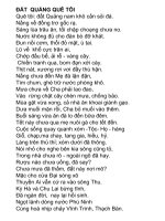 Đất Quảng quê tôi