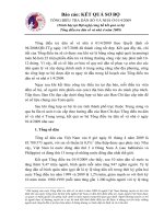 Kết quả sơ bộ về điều tra dân số 2009 