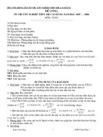 Cac van de thi tot nghiep