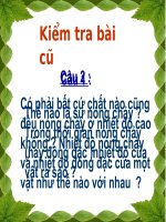 Sự bay hơi và ngưng tụ