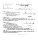 De thi vao lop 10 Tinh Thanh Hoa