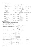 On thi lại Toán 11