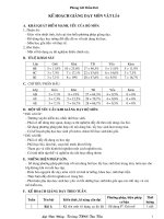 Kế hoạch giảng dạy lí 6