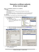 Hướng dẫn bảo mật win2003 phan 2  EntCA KRA 