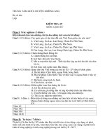 kiem tra hoc ki 2 mon lich su