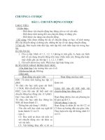 Giáo án vật lý lớp 8   trọn bộ 