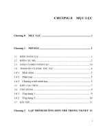 lập trình hướng đối tượng trong VB